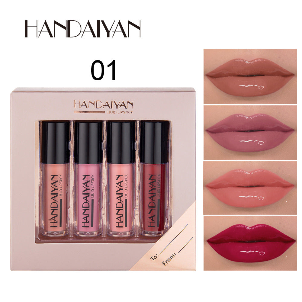 Velvet Matte Lip Gloss Set (4 Shades)